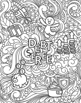 Download the full-sized version of this debt free coloring book page for free.