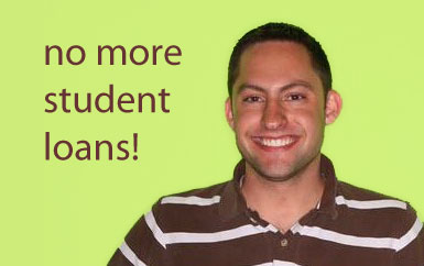 Eric Rosenberg - no more student loans