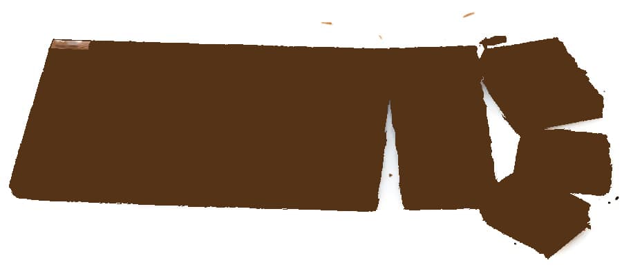 Chocolate bar with 99% of it highlighted in brown to illustrate how to save money with the 1% rule