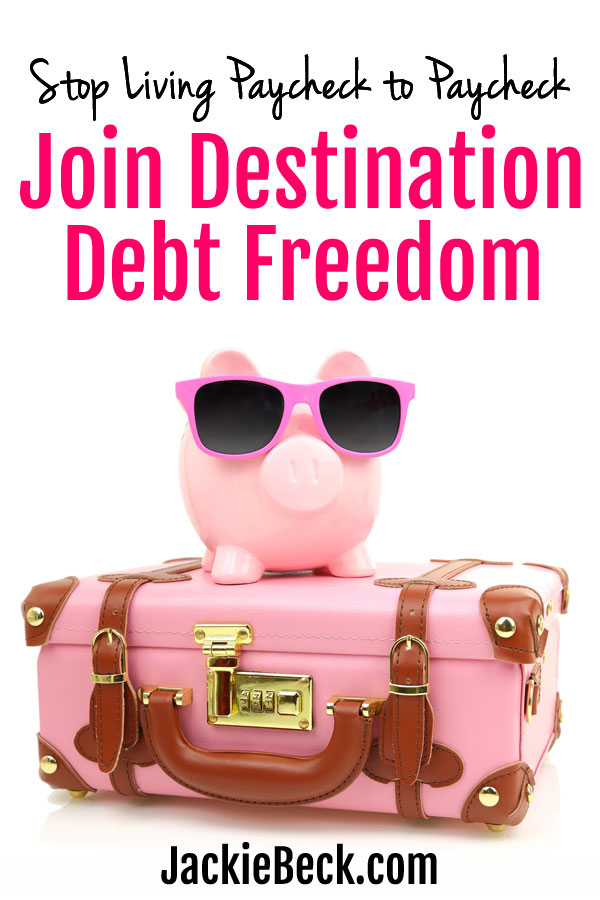 If you're sick of living paycheck to paycheck and you would love to get rid of debt for good, check out Destination Debt Freedom!