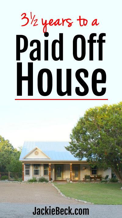 How one couple paid off their house in 3.5 years