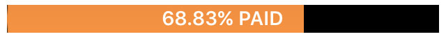 Progress bars on each debt show how close you are to having your debt paid off.